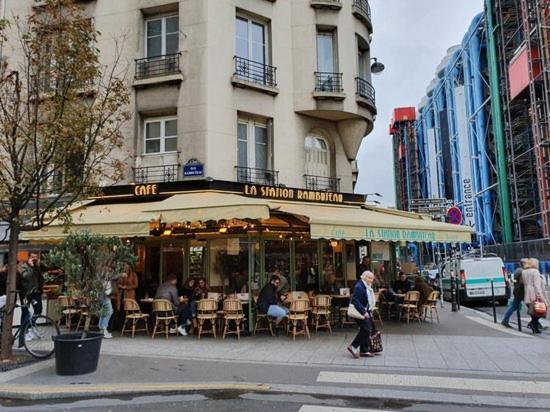 Apartamento Studio Cosy Romantique En Plein Coeur De París Exterior foto
